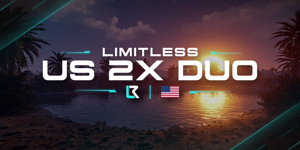 Баннер сервера US Limitless 2x Solo/Duo | No BP Wipes|Noob Friendly|Just Wiped