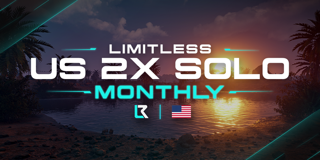 Баннер сервера US Limitless 2x Monthly Solo Only|No BP Wipes|Noob Friendly